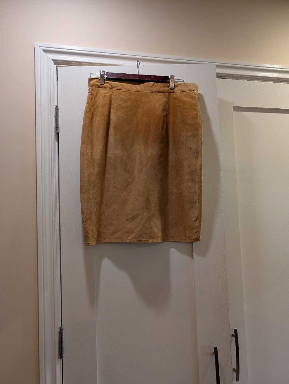 Vintage Suede Skirt 12